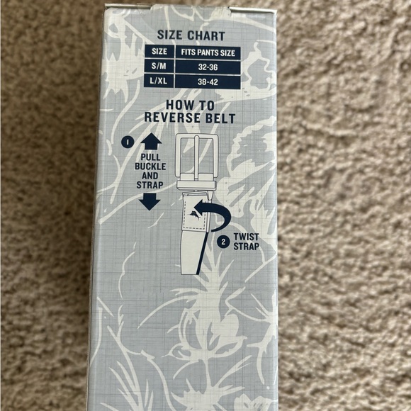 Tommy Bahama Reversible Belt - Picture 5 of 5
